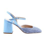 Peep Toe / Peep Heel Enzo Di Martino , Blue , Dames