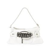 Gotische Schoudertas Dsquared2 , White , Dames