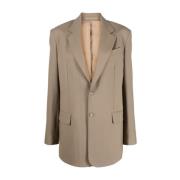 Taupe Oversize Blazer Filippa K , Beige , Dames