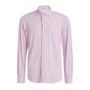 Stijlvolle Casual Overhemden Collectie Brian Dales , Pink , Heren
