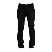 Slim Zwart Rinse Jeans Jeckerson , Black , Heren