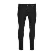 Slim-fit Jeans Upgrade Stijlvol Modern Dsquared2 , Black , Heren
