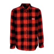 Indy Flannel X Independent Overhemd Etnies , Red , Heren