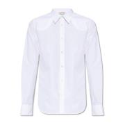 Katoenen shirt Alexander McQueen , White , Heren