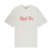 Yuck Fou T-Shirt In Gold We Trust , White , Heren