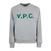 Grijze Sweaters Rechte Pasvorm A.p.c. , Gray , Dames