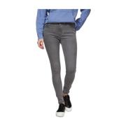 Skinny jeans Levi's , Gray , Dames