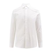 Rockstud Untitled Katoenen Overhemd Valentino , White , Heren