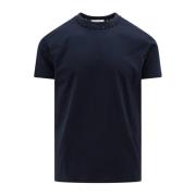 Zwart Untitled Studs Katoenen T-Shirt Valentino , Blue , Heren