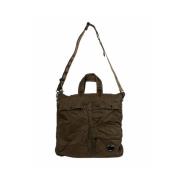 Nylon B Tote Rugzak C.p. Company , Brown , Heren