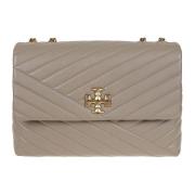 Chevron Omvormbare Schoudertas Tory Burch , Gray , Dames