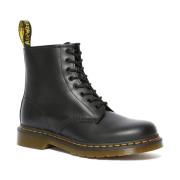 Zwarte casual leren laarzen Dr. Martens , Black , Heren