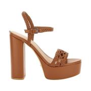 Casual Dames Sandalen Guess , Brown , Dames