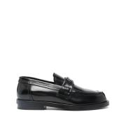 Zwarte Chelsea Platte Schoenen Alexander McQueen , Black , Heren