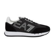 Zwarte Sneaker Emporio Armani EA7 , Black , Heren