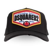 Baseballpet Dsquared2 , Black , Heren