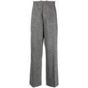 Grijze Humphrey broek van virgin-wolmix Vivienne Westwood , Gray , Her...