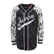 Zwart geknoopt logo sweatshirt Dolce & Gabbana , Black , Dames