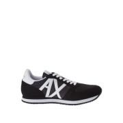 Zwarte Sneakers voor Heren Armani Exchange , Black , Heren