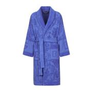 Belted Coats Dolce & Gabbana , Blue , Dames