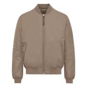 Loszittende Beige Bomberjack Drykorn , Brown , Heren