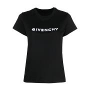 Zwarte T-shirts & Polos voor vrouwen Givenchy , Black , Dames