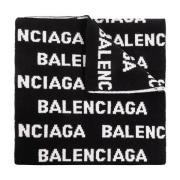 Omkeerbare wollen sjaal Balenciaga , Black , Dames