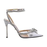 Beige Jewel Bow Pumps Mach & Mach , White , Dames