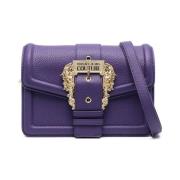 Stijlvolle Schoudertas voor Vrouwen Versace Jeans Couture , Purple , D...