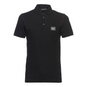 Zwarte Slim-Fit Poloshirt Dolce & Gabbana , Black , Heren