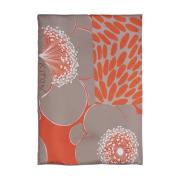 Zijden sjaal met bloemenprint Kiton , Orange , Dames