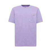 Paarse Roos T-Shirt Dickies , Purple , Heren