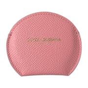 Roze Leren Spiegelhouder Dolce & Gabbana , Pink , Dames