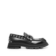 Eyelet Embellished Chunky Loafers Alexander McQueen , Black , Heren