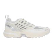 Lichtgrijze en witte lage sneakers Salomon , White , Heren