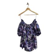 Pre-owned Cotton tops Dolce & Gabbana Pre-owned , Purple , Dames