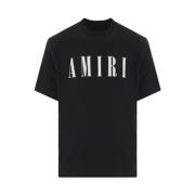 Zwarte T-shirts en Polos Amiri , Black , Heren
