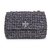 Tweed Kleine Schoudertas Tory Burch , Black , Dames