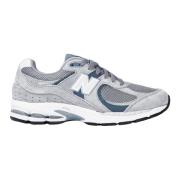 Platte Suède en Mesh Sneakers New Balance , Gray , Heren