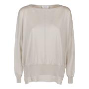 Round-neck Knitwear Snobby Sheep , Beige , Dames