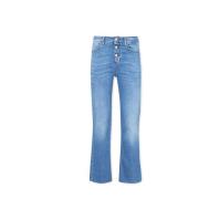 Denim Cropped Jeans Liu Jo , Blue , Dames
