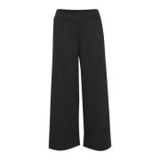 Kate brede broek Ichi , Black , Dames