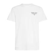 Heren Essential Grafisch T-Shirt Tommy Jeans , White , Heren