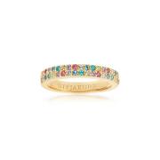 Corte Due Ring Sif Jakobs Jewellery , Yellow , Dames