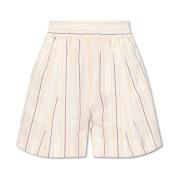 Katoenen shorts Marni , Beige , Dames