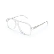Sheister OPT Crystal Optical Frame Moscot , White , Unisex