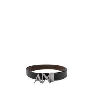 Heren Riem Plaat Herfst/Winter Collectie Armani Exchange , Black , Her...