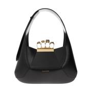 Versierde Hobo handtas Alexander McQueen , Black , Dames