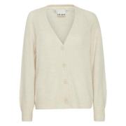 Dames Cardigan Herfst/Winter Ichi , Beige , Dames