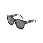 Lfl1429 C1 SUN Sunglasses Linda Farrow , Black , Dames